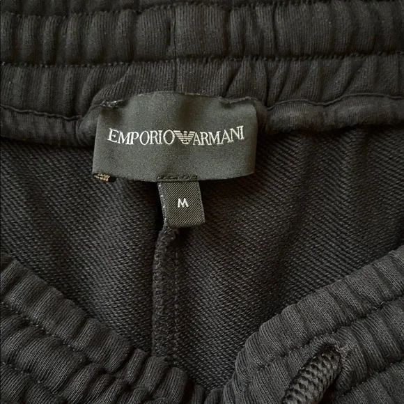 Emporio Armani Men Black Sweatpants (Size: M) - Picture 3 of 8